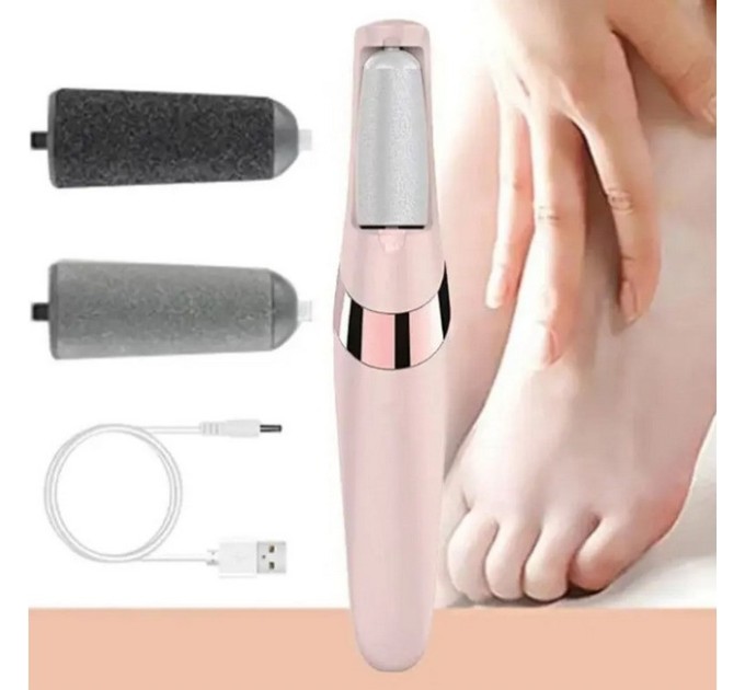 Эффективная электрическая пемза для ног Wanhengda Pedi Electronic 8433 Pink N