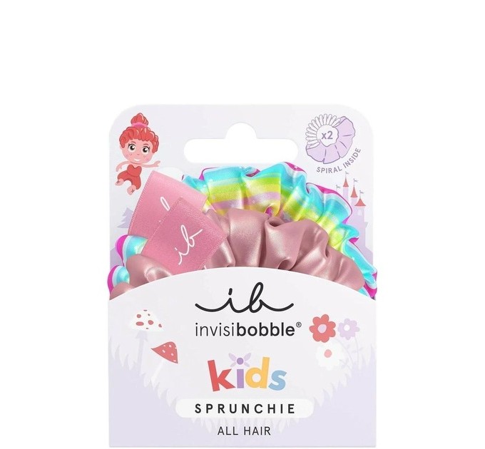 Удивительно синие резинки-браслеты invisibobble SPRUNCHIE KIDS – неотразимый аксессуар для волос!