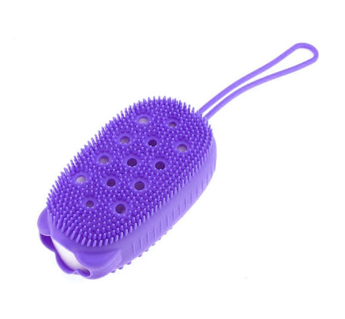 Массажная мочалка Bath Brush Purple (do151-hbr): удобство и релаксация в одном!