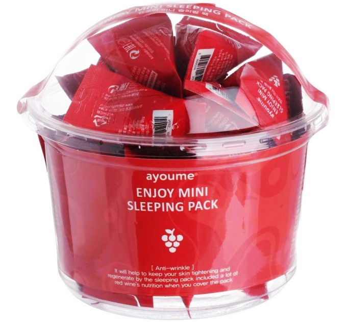 Антивозрастная маска-пирамидка для лица Ayoume Enjoy Mini Sleeping Pack 3 г - Код 8809534252204 - Купить в Агонь-В