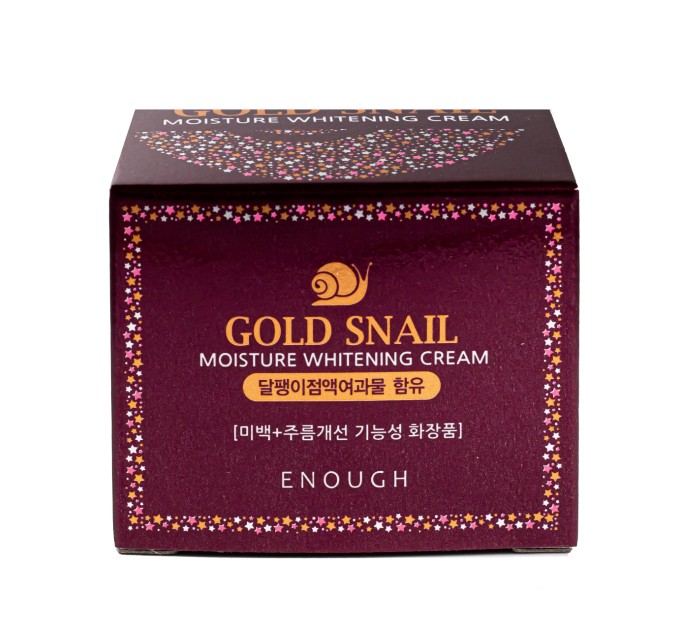 Увлажняющий крем для лица Enough Gold Snail 50 мл (EN 4873)