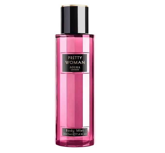 Спрей для тела Aurora Pretty Woman Body Mist So...? 220 мл: окутайте себя нежным ароматом.