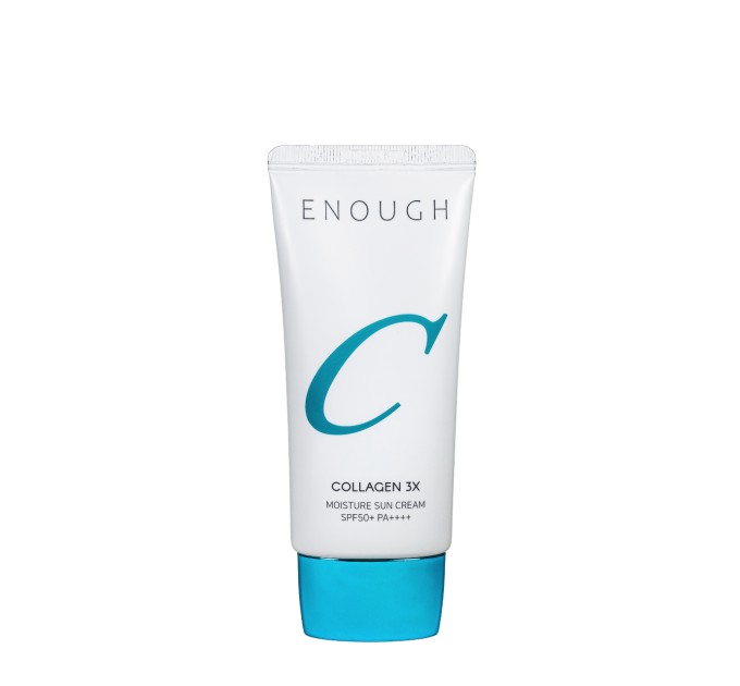 Увлажняющий солнцезащитный крем с коллагеном Enough Collagen 3Х Moisture Sun Cream SPF50+/PA+++ 50 мл (EN 9870)