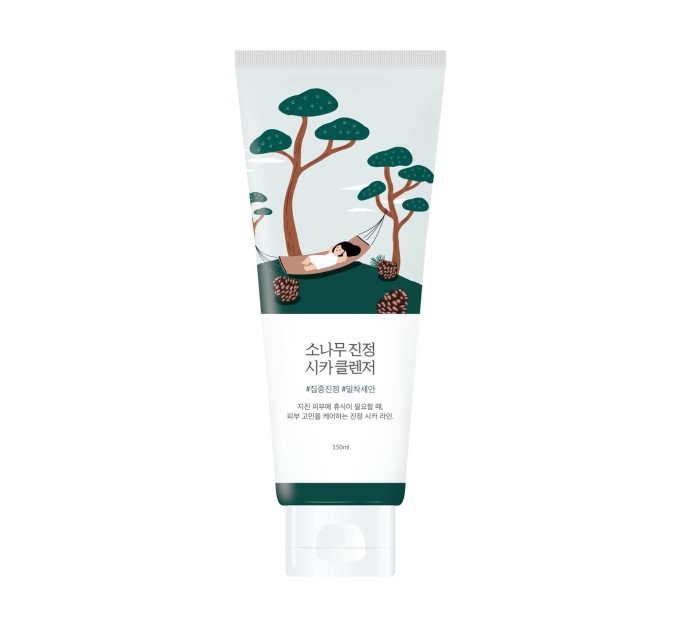 Очищаюча пінка з екстрактом голок сосни ROUND LAB Pine Calming Cica Cleanser