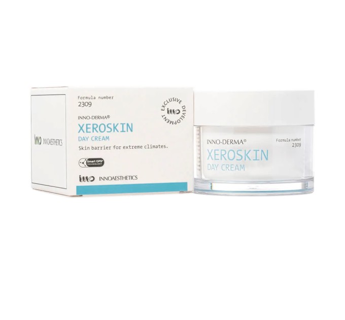 Питательный дневной крем для лица Innoaesthetics Xeroskin Day Cream восстанавливающий гидролипидную мантию 50 г