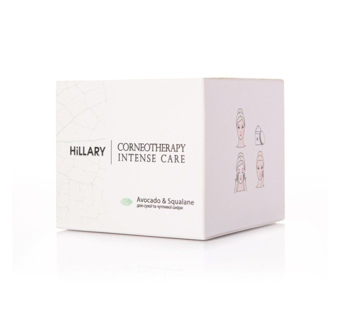 H1: Hillary Corneotherapy Intense Care: Крем с авокадо и скваланом для сухой и чувствительной кожи