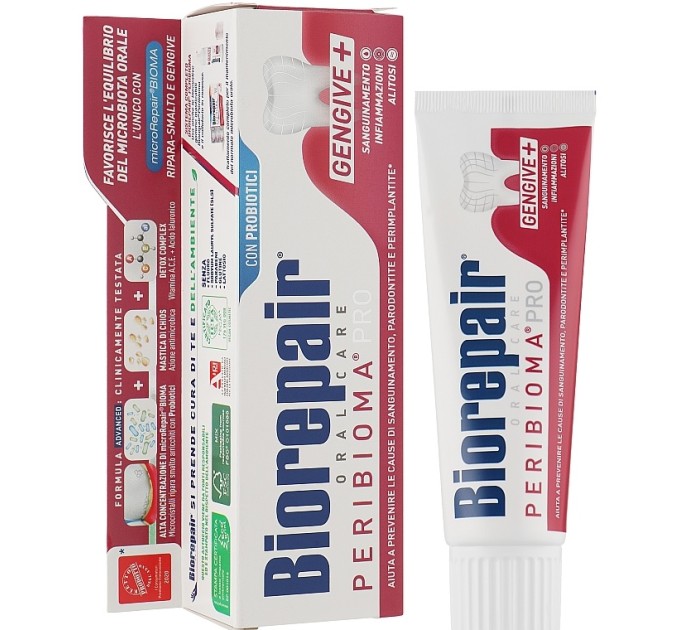 Зубная паста Peribioma Oral Care Biorepair 75 мл: инновационная формула для здорового улыбки