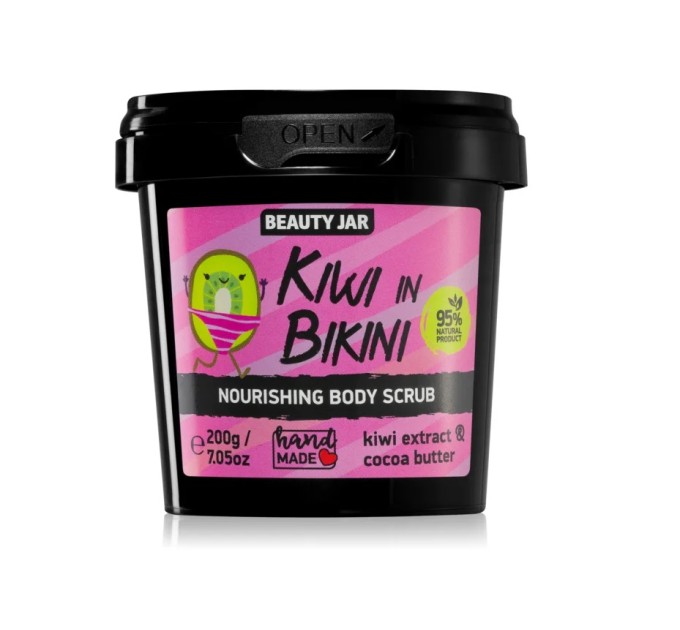 Освежающий телескраб Kiwi in Bikini Beauty Jar 200 г