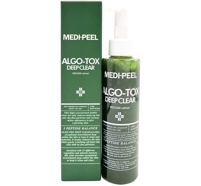 Gel for Deep Skin Detoxification - Medi Peel Algo-Tox Deep Clear 150