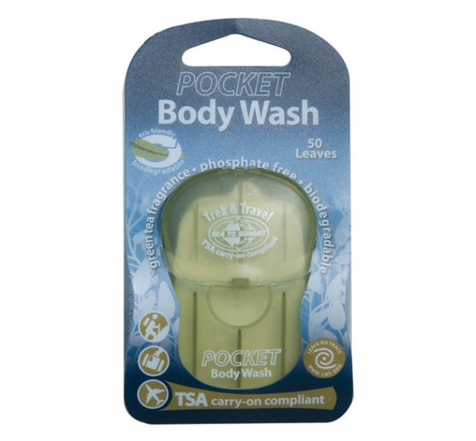 Удобный и компактный шампунь Sea To Summit Trek & Travel Pocket Body Wash 50 Leaf (1033-STS ATTPBW)