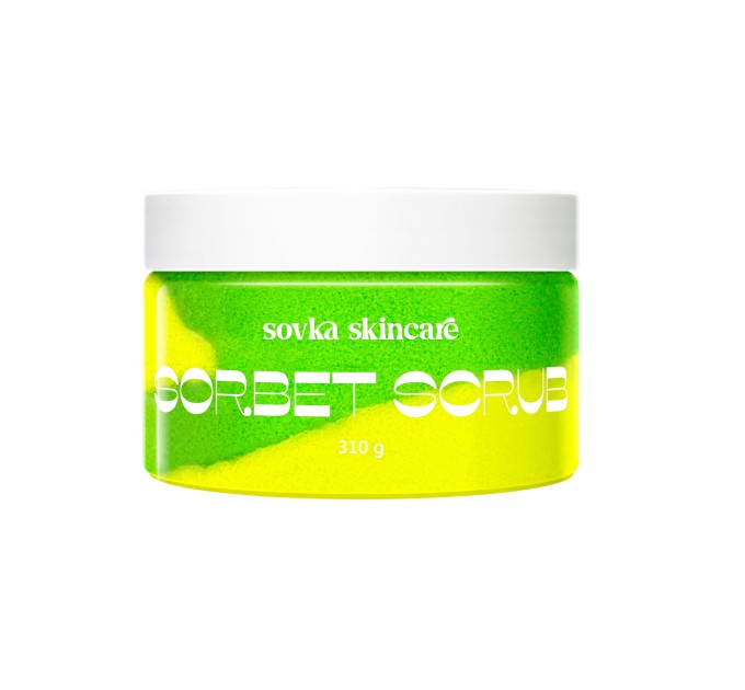 Освежающий телескраб Apple&Lime от Sovka Skincare - идеальное средство для сияющей кожи!