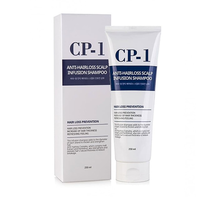 Шампунь против выпадения волос: Anti-Hair Loss Scalp Infusion Shampoo Esthetic House CP-1 250 мл