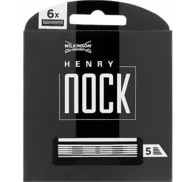 Новітні Змінні касети Wilkinson Sword Henry Nock 6 шт (01647) для ідеального гоління - Agon-v.com.ua