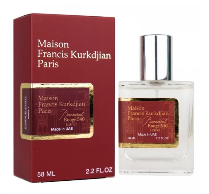 Изысканный парфюм Maison Francis Kurkdjian Baccarat Rouge 540 Extrait De Parfum - ОАЭ Tester 58ml: соблазнительный аромат для истинных ценителей