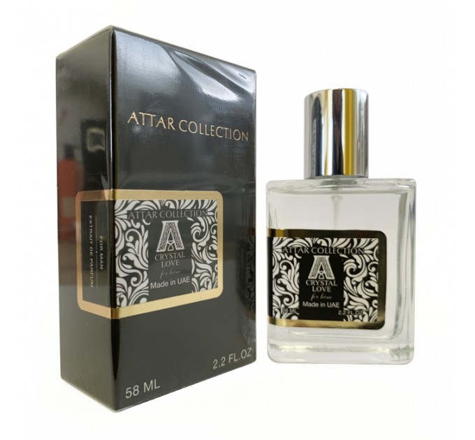 Погрузитесь в мир роскошного мужского аромата с парфюмом Attar Collection Crystal Love - ОАЭ Tester 58ml