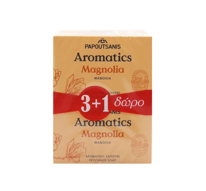 Магнолия в твердом виде: Aromatics мыло 4*100 г