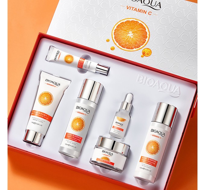 Набор Bioaqua Vitamin C Set 6в1: интенсивное увлажнение для вашей кожи