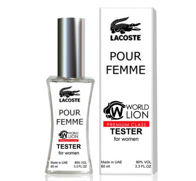 Тестер Lacoste pour femme 60ml - идеальный выбор для стильных женщин