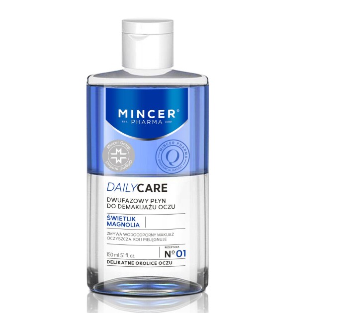 Бережно очищаем глаза: Двухфазное средство Mincer Pharma Daily Care