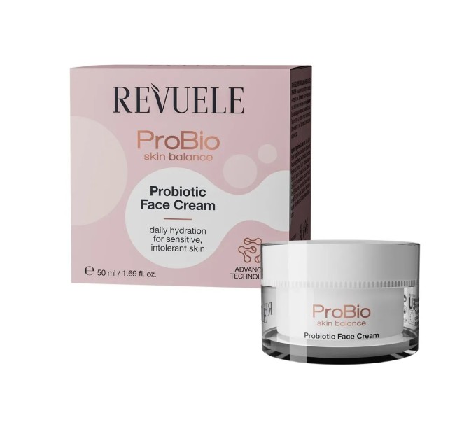 Пробиотический крем для лица REVUELE Probio skin Balance probiotic 50 мл (5060565105744)