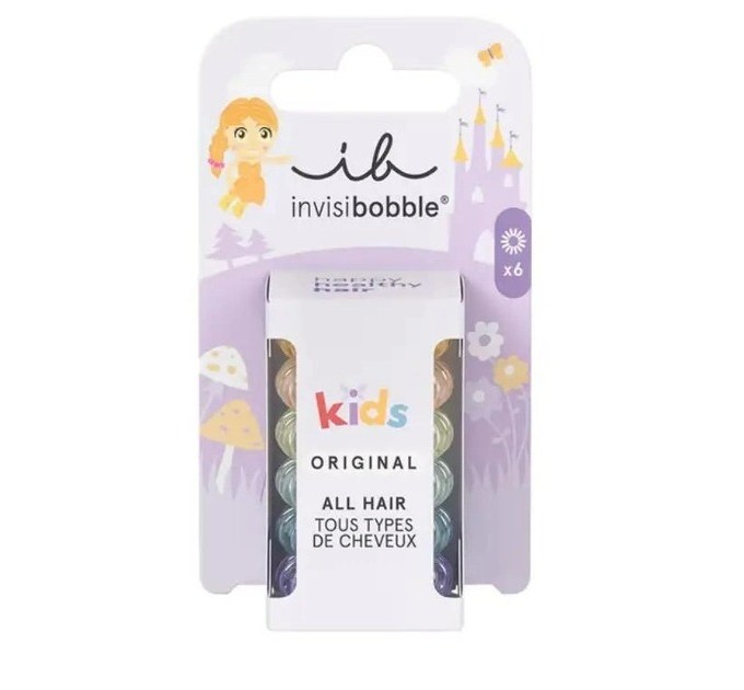 Магический стиль с резинками-браслетами invisibobble KIDS ORIGINAL Take Me to Candyland 6 шт