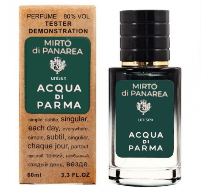 Искусство ароматов: Тестер Acqua Di Parma Mirto di Panarea - Selective Tester 60ml