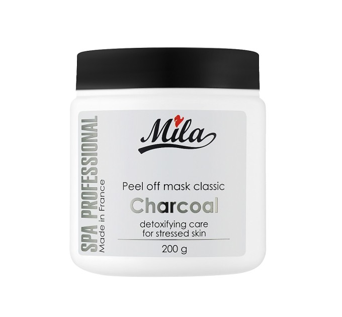 Альгинатная маска Древесный уголь Peel Off Mask Charcoal Mila Perfect 200 г (3702261314205)