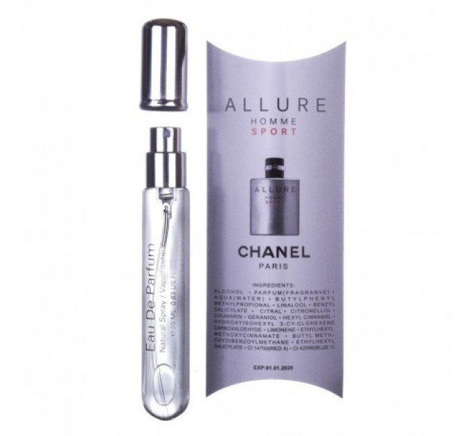 Миниатюра Chanel Allure homme Sport - Pen Tube 20 ml: стиль и удобство в одном