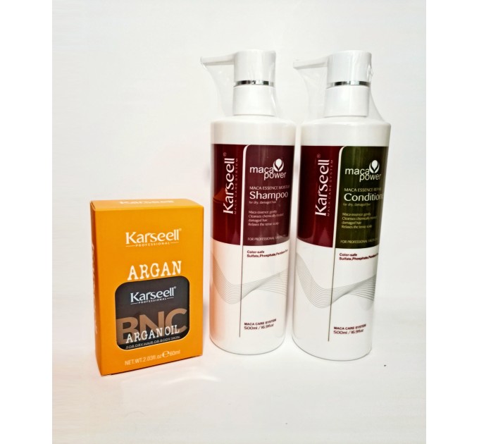 Ухаживайте за волосами с линейкой Karseell Original Argan BNC на agon-v.com.ua