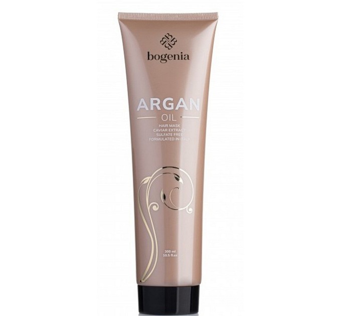 Маска для волос Bogenia BG411 №003 Argan Oil & Caviar Extract 300 мл (4823121505140)