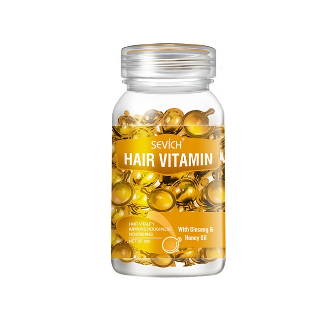 Витаминные капсулы Sevich Hair Vitamin - поддержка здоровья волос в 30 оранжевых штучках