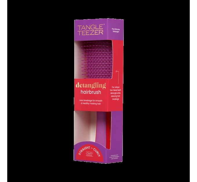 Щетка Tangle Teezer для волос The Wet Detangler в оттенках Morello Cherry & Violet