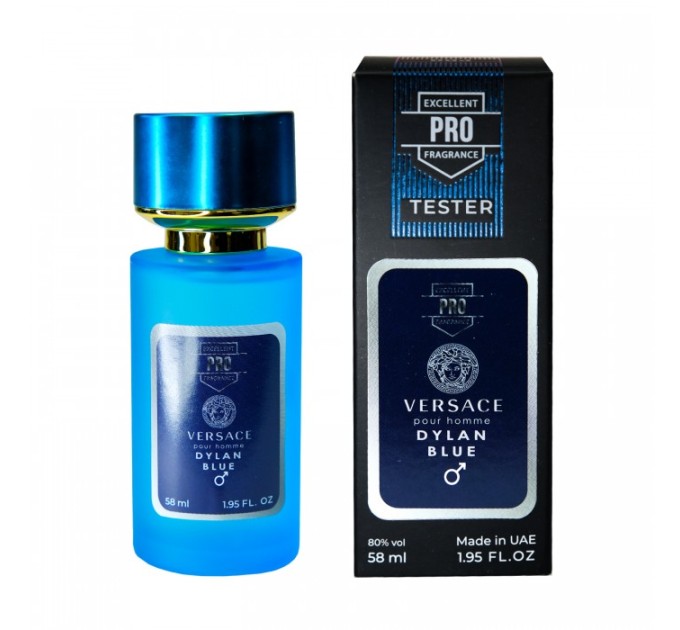 Парфюмированная вода-тестер Versace Dylan Blue Pour Homme 58ml для настоящих ценителей аромата