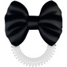 Резинка-браслет invisibobble BOWTIQUE True Black для волос.