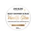 Изысканный парфюмированный скраб для тела с шиммером Vanilla Glow Joko Blend 390 г