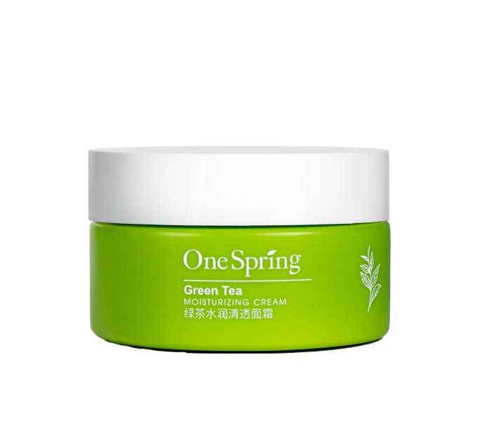 Крем для лица OneSpring Green Tea Moisturizing Cream с экстрактом зеленого чая 50 мл (YZC79331)