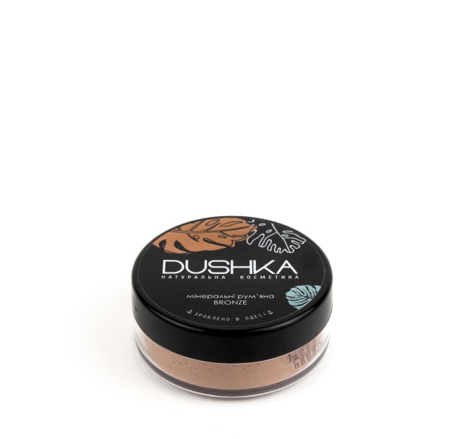 Минеральные румяна Dushka Bronze 5 г: идеальное сияние для вашей кожи