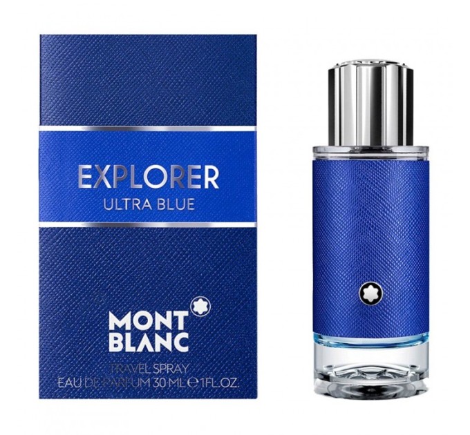 Парфюмерная вода мужская Mont Blanc Explorer Ultra Blue 2021 30 мл (00-00052564) - ваш идеальный аромат