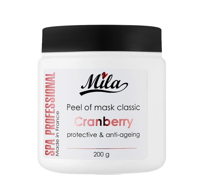 Альгинатная маска против морщин Клюква Cranberry Mask Mila Perfect 200 г (3702261028201)