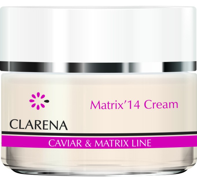 Крем Clarena Caviar&Matrix Line Matrix 14: инновационный уход для зрелой кожи лица