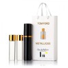 Элегантный набор Tom Ford Metallique 3x15ml - Trio Bag: идеальный выбор для стильных женщин