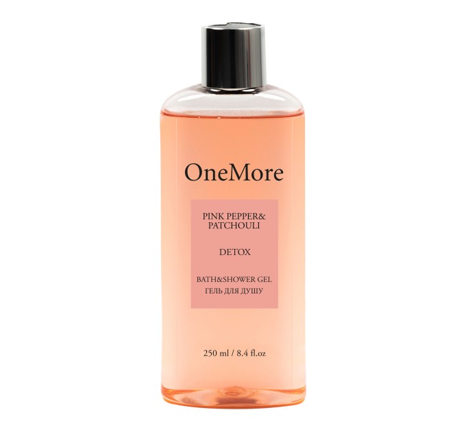 Освежающий гель для душа PINK PEPPER&PATCHOULI OneMore 250 мл