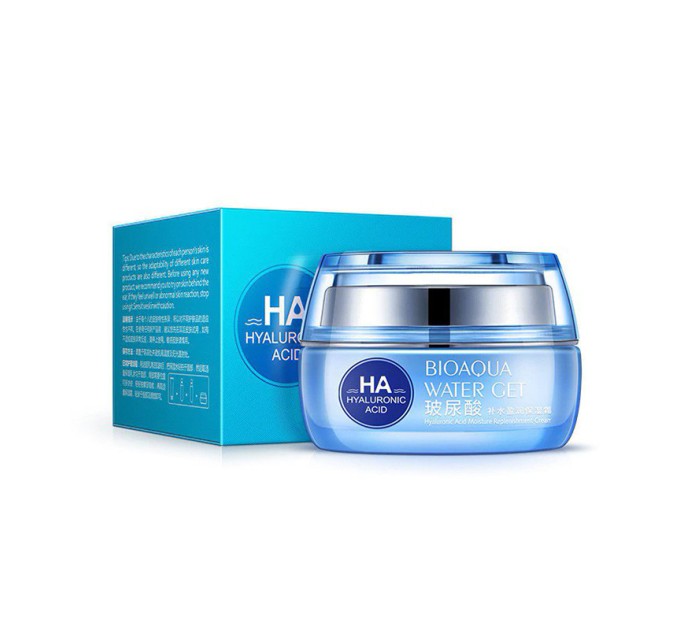 Интенсивное увлажнение с кремом Bioaqua Water Gel Hyaluronic Acid Cream 50 г