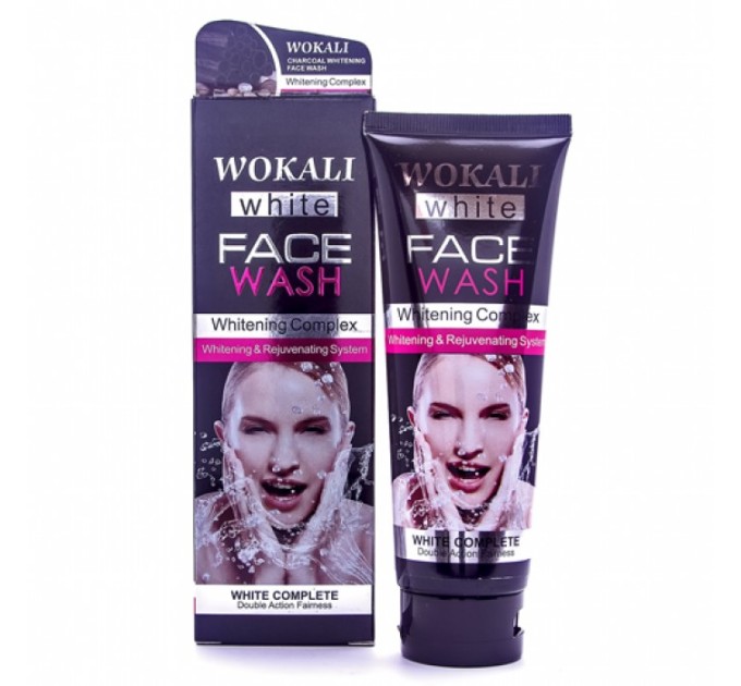 Gel cleanser Wokali Face Wash with Whitening Complex - 130 ml