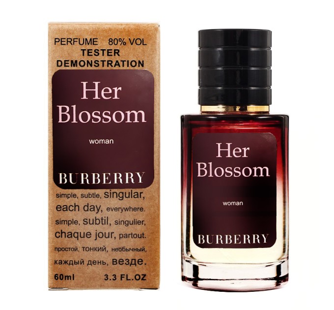 Burberry Her Blossom - нежный аромат в Selective Tester 60ml на agon-v.com.ua