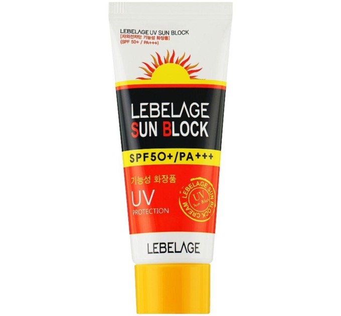 Солнцезащитный крем Lebelage UV Sun Block Cream SPF 50+ PA+++ 30 мл (8809317110127)