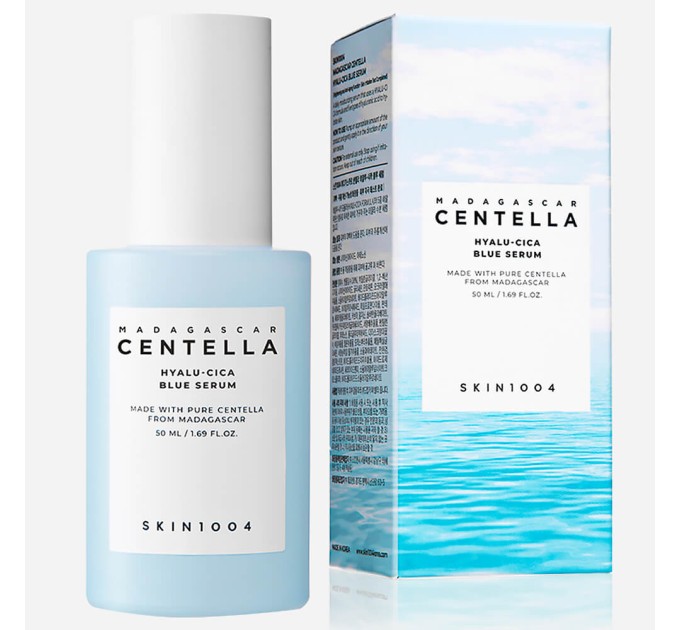 Увлажняющая сыворотка для лица SKIN1004 Madagascar Centella Hyalu-Cica Blue Serum 50 мл