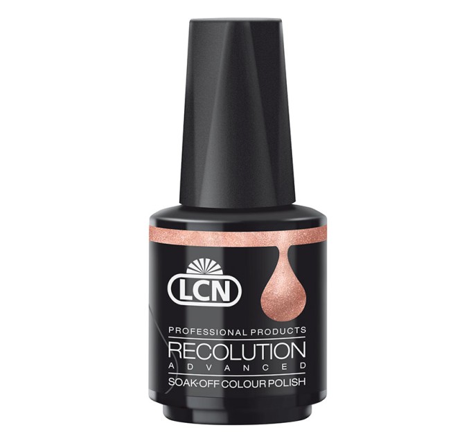 Изысканный гель-лак LCN Recolution UV-Colour Polish Copper rose – воплощение роскоши на ваших ногтях!