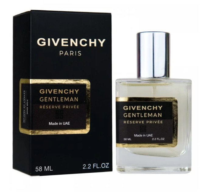 Эксклюзивный Givenchy Gentleman Eau De Parfum Reserve Privee - ОАЭ Tester 58ml: наслаждение из мира роскошных ароматов