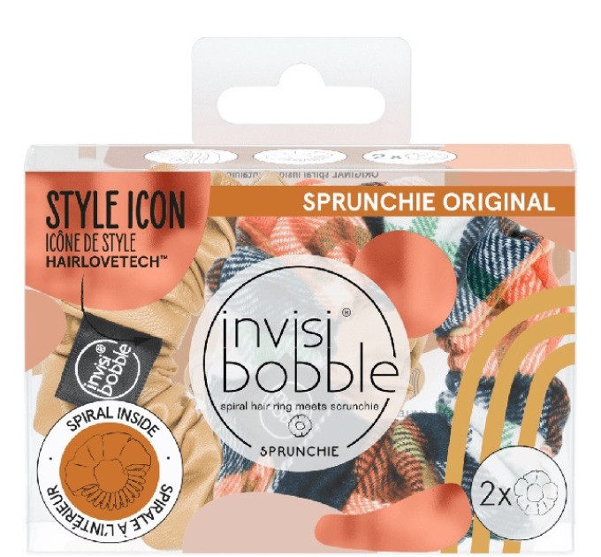 Резинки-браслеты invisibobble SPRUNCHIE Fall in Love - 2 шт.